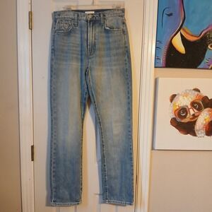 7 For All Mankind Women's Jeans 29 X 30 Distressed Heart